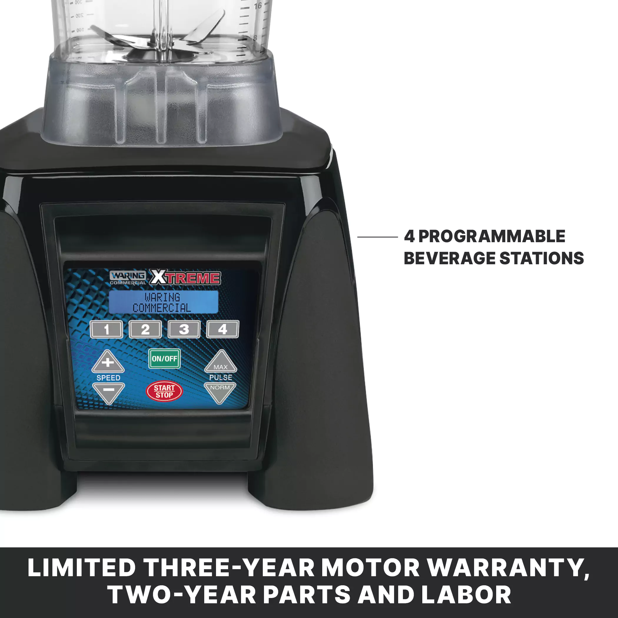 Xtreme Programmable Blender with 64 oz. Copolyester Container